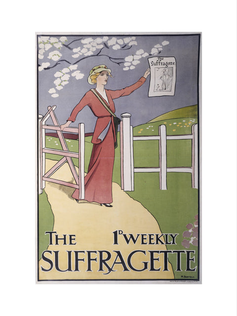 Advertising The Suffragette 1912