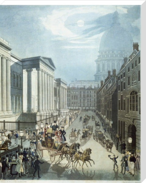 Detail of The Royal Mail starting from the General Post Office London 1830
