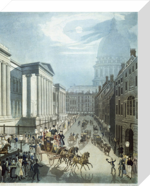 Detail of The Royal Mail starting from the General Post Office London 1830