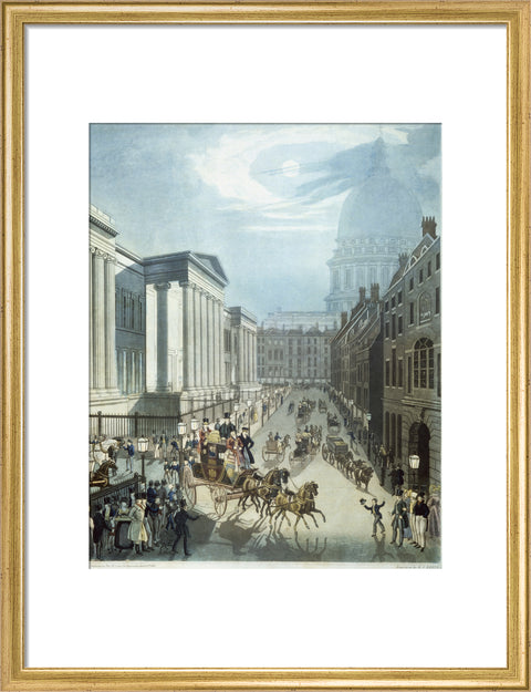 Detail of The Royal Mail starting from the General Post Office London 1830