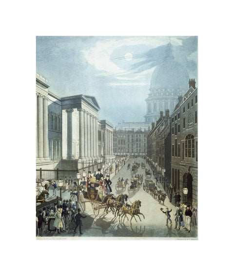 Detail of The Royal Mail starting from the General Post Office London 1830