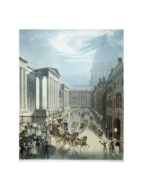Detail of The Royal Mail starting from the General Post Office London 1830