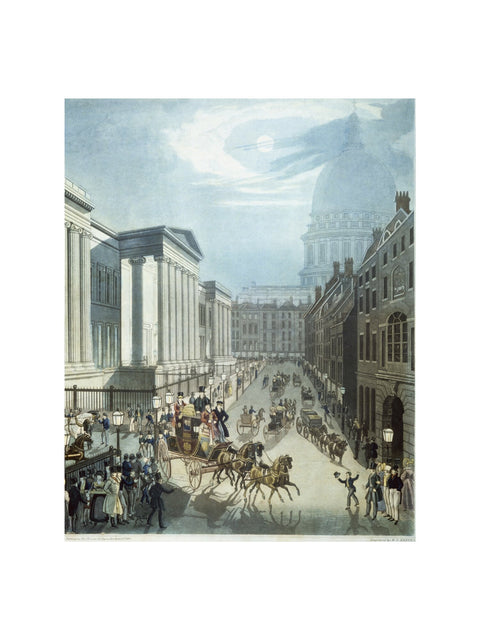 Detail of The Royal Mail starting from the General Post Office London 1830
