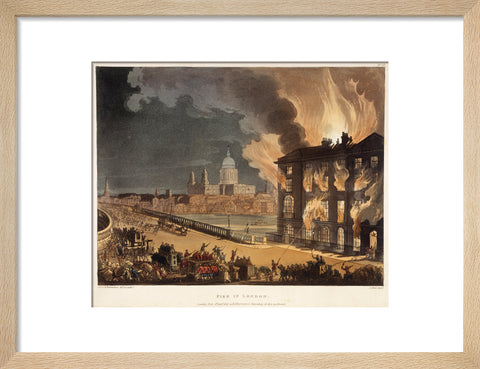 Fire in London 1808