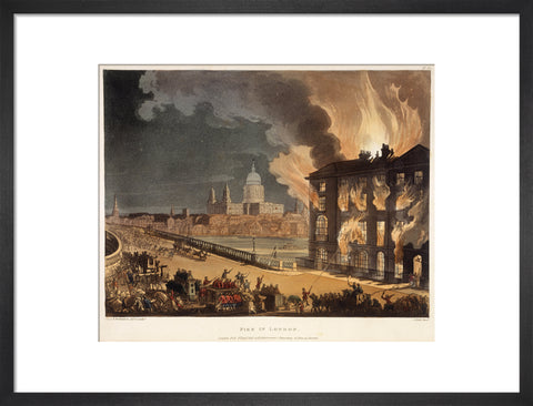 Fire in London 1808