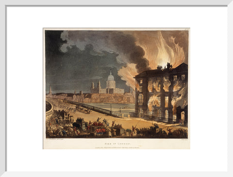 Fire in London 1808