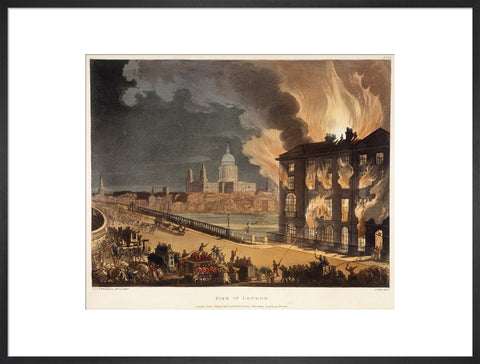 Fire in London 1808