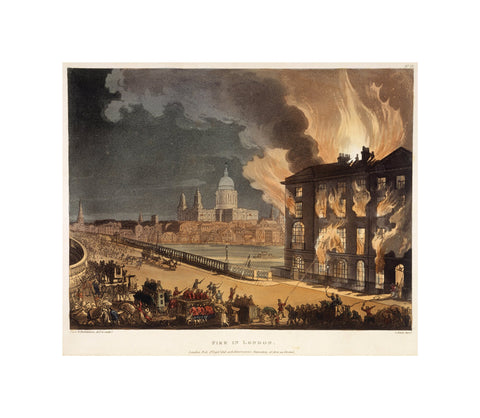 Fire in London 1808