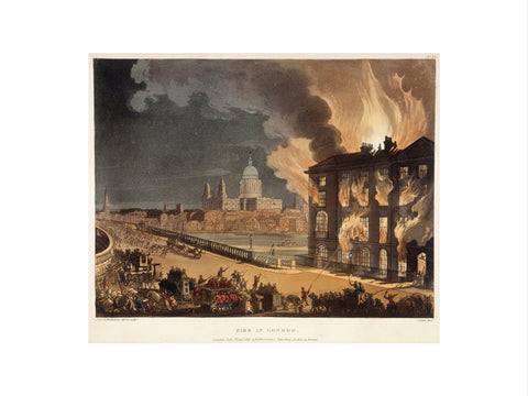Fire in London 1808