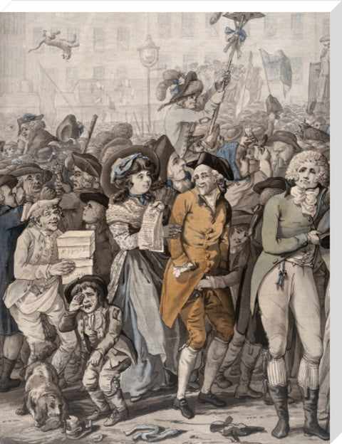 Detail of 'The Westminster Election' 1788