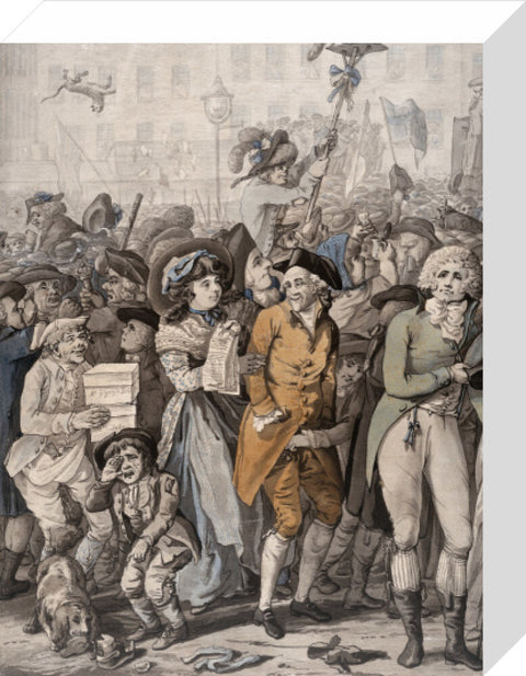 Detail of 'The Westminster Election' 1788