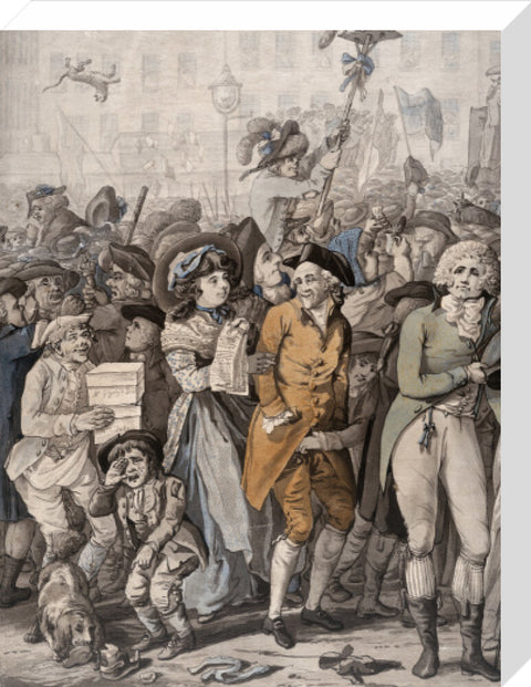 Detail of 'The Westminster Election' 1788