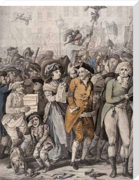 Detail of 'The Westminster Election' 1788