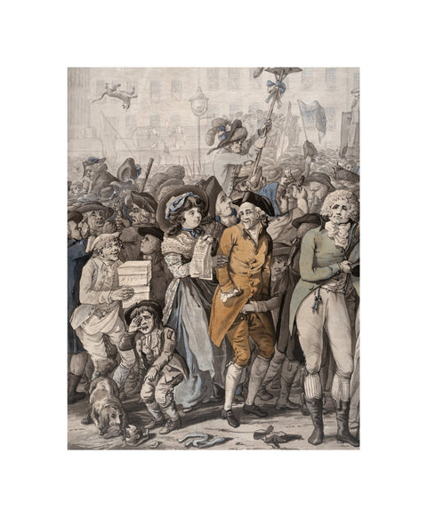Detail of 'The Westminster Election' 1788