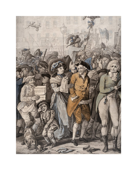 Detail of 'The Westminster Election' 1788