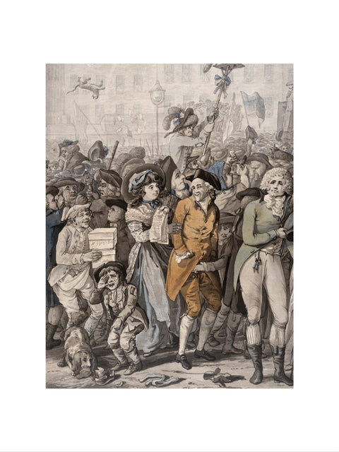 Detail of 'The Westminster Election' 1788