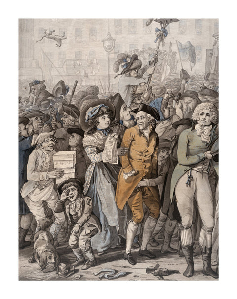 Detail of 'The Westminster Election' 1788