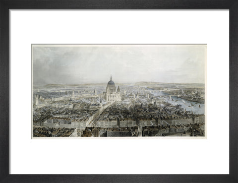 City of London from the West: 19th century