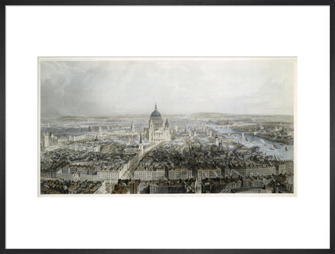 City of London from the West: 19th century