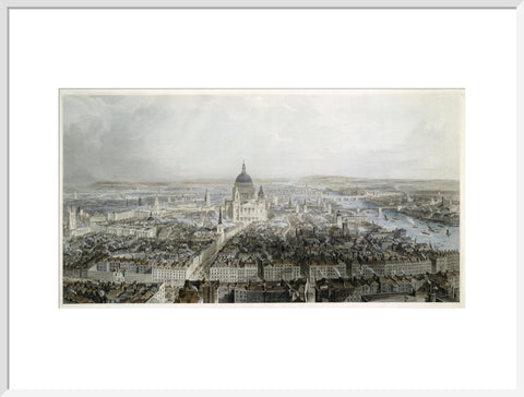 City of London from the West: 19th century
