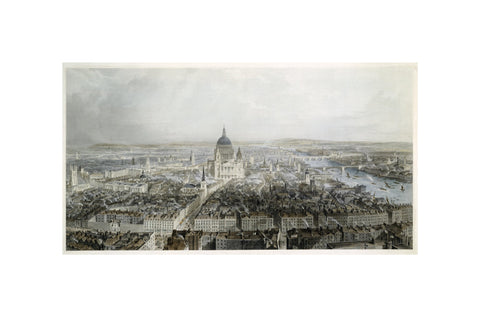 City of London from the West: 19th century