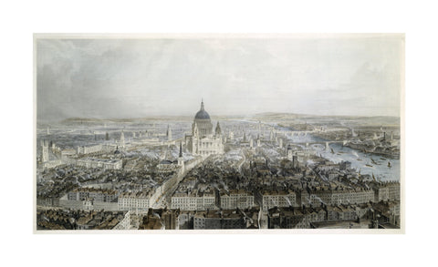 City of London from the West: 19th century