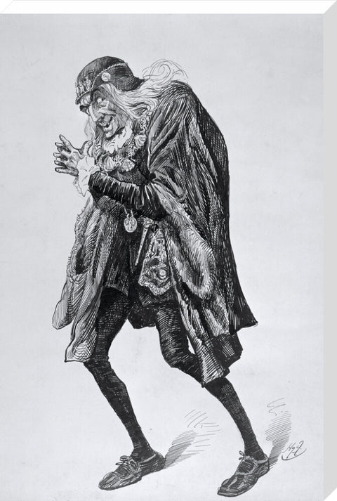 Portrait of Henry Irving as Louis XI 1878