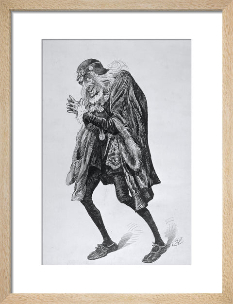 Portrait of Henry Irving as Louis XI 1878