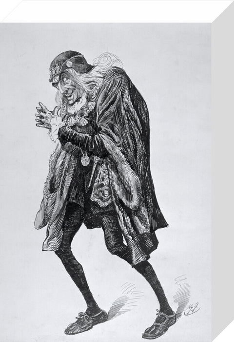 Portrait of Henry Irving as Louis XI 1878