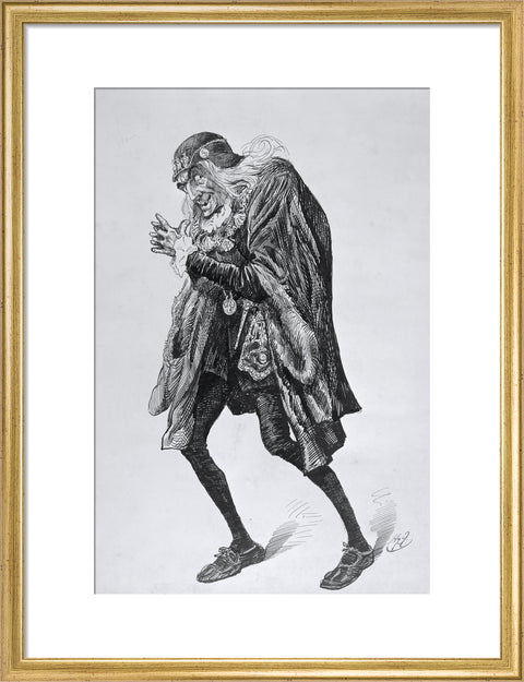 Portrait of Henry Irving as Louis XI 1878