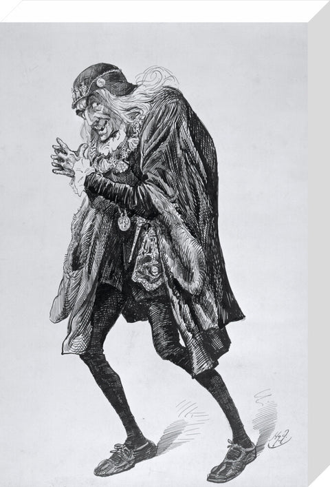Portrait of Henry Irving as Louis XI 1878