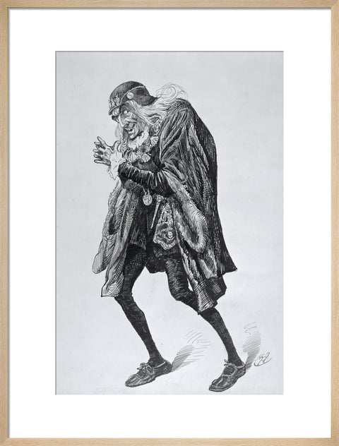 Portrait of Henry Irving as Louis XI 1878