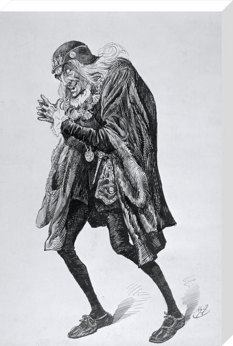 Portrait of Henry Irving as Louis XI 1878