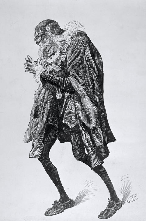 Portrait of Henry Irving as Louis XI 1878