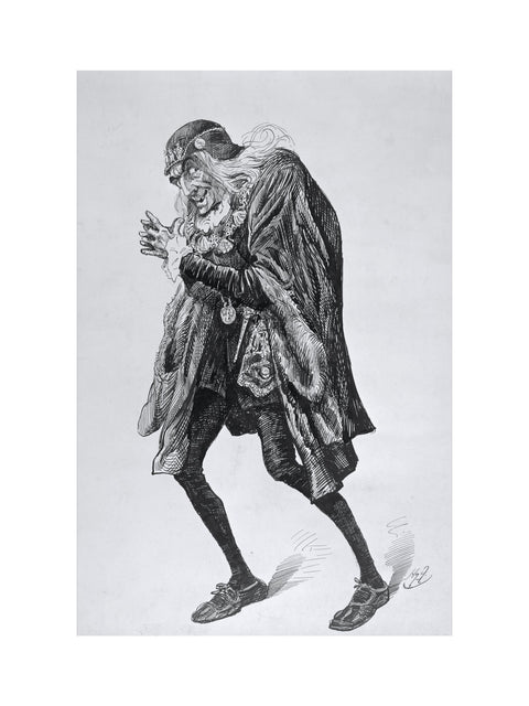 Portrait of Henry Irving as Louis XI 1878