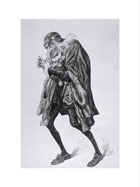 Portrait of Henry Irving as Louis XI 1878