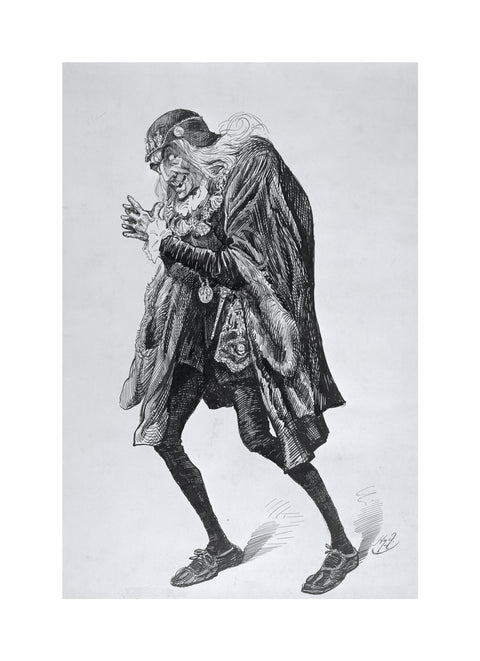 Portrait of Henry Irving as Louis XI 1878