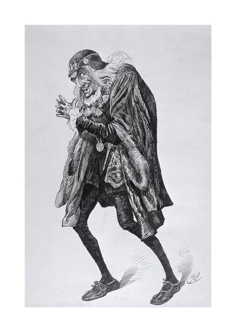 Portrait of Henry Irving as Louis XI 1878