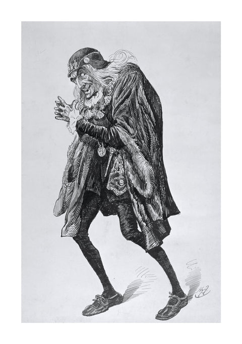 Portrait of Henry Irving as Louis XI 1878