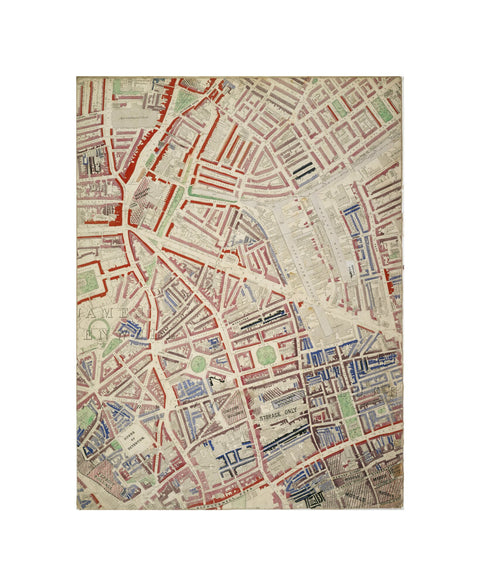 Descriptive Map of London Poverty Section 16 1889