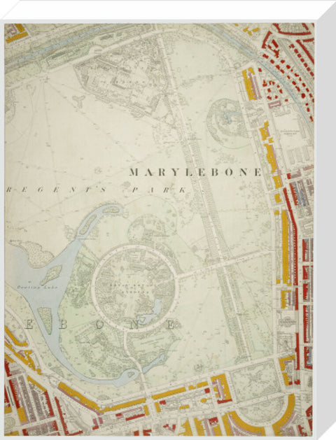 Descriptive Map of London Poverty Section 13 1889