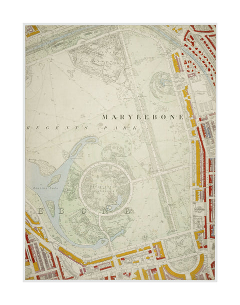 Descriptive Map of London Poverty Section 13 1889