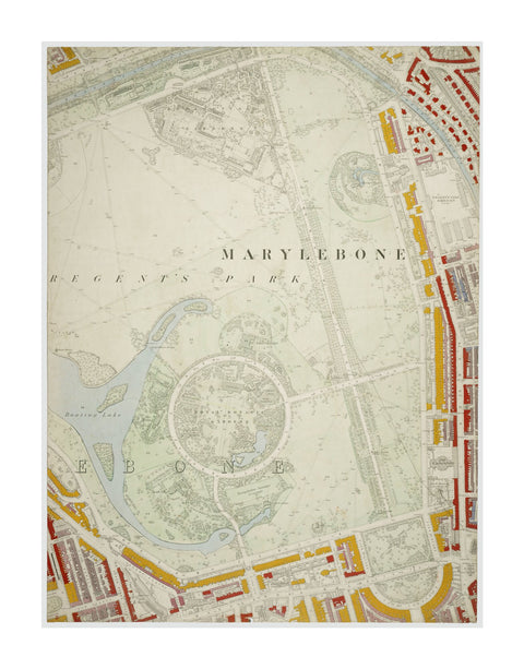 Descriptive Map of London Poverty Section 13 1889