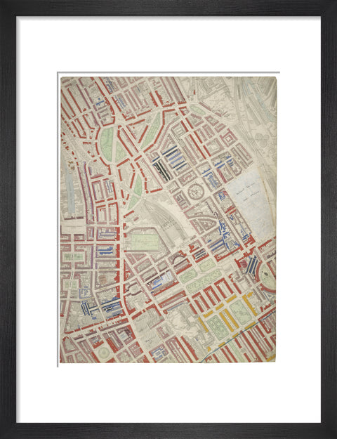 Descriptive map of London Poverty Section 14 1889