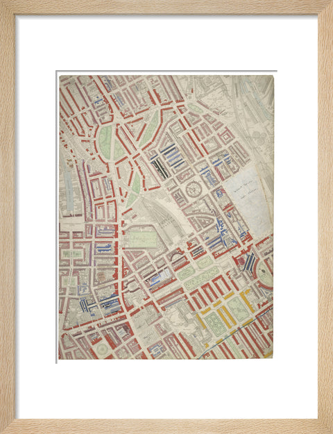 Descriptive map of London Poverty Section 14 1889