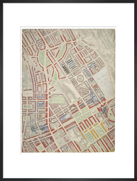 Descriptive map of London Poverty Section 14 1889