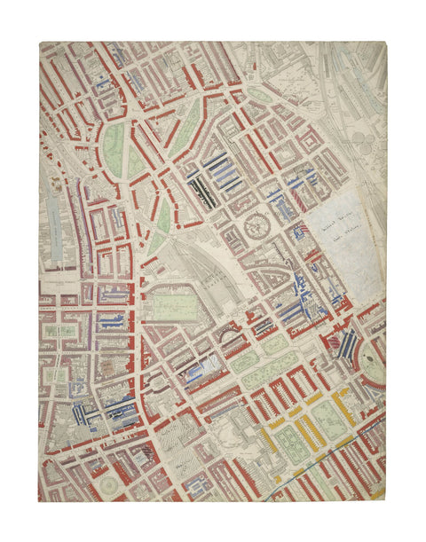 Descriptive map of London Poverty Section 14 1889