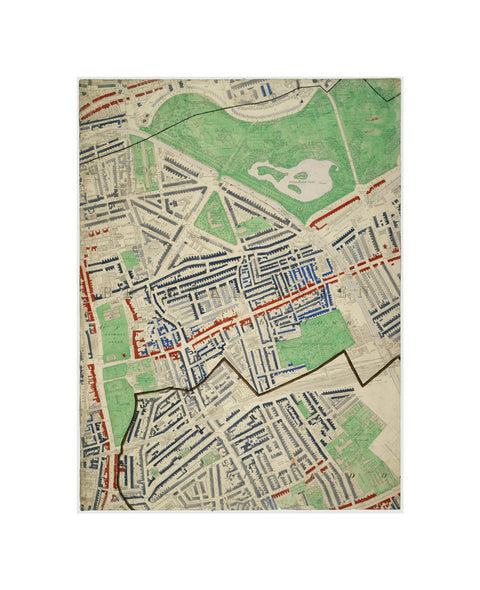 Descriptive map of London Poverty Section 19 1889