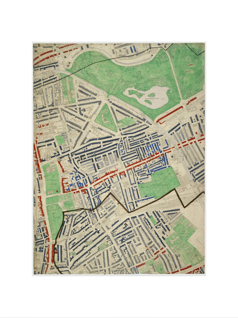 Descriptive map of London Poverty Section 19 1889