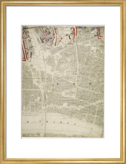 Descriptive map of London Poverty Section 26 1889